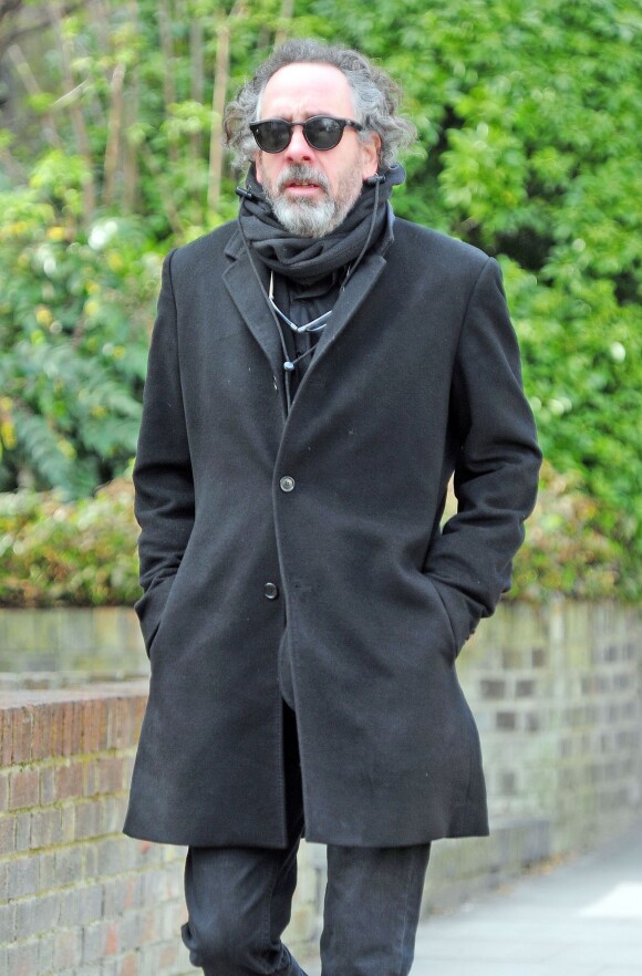 Tim Burton à Londres le 2 avril 2015.