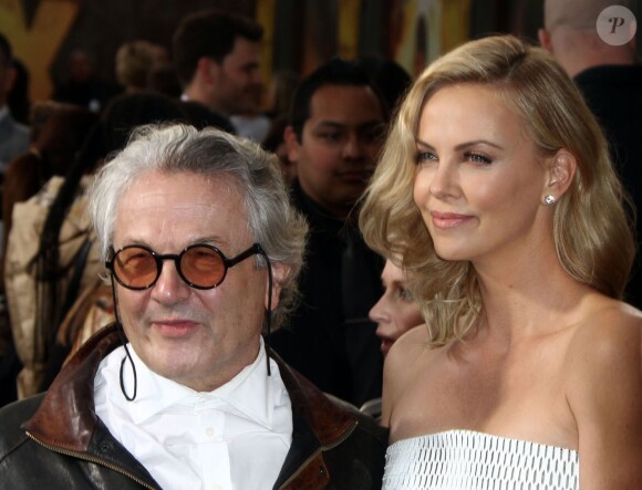 George Miller ; Charlize Theron - Première du film " Mad Max - Fury Road " à Los Angeles Le 07 Mai 2015  MAD MAX: FURY ROAD Premiere held at The TCL Chinese Theatre in Hollywood, California on 5/7/1507/05/2015 - Los Angeles