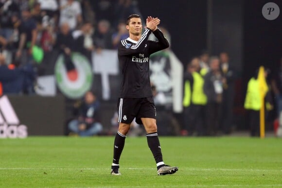 Cristiano Ronaldo lors de la demi-finale de Ligue des champions entre la Juventus et le Real Madrid au Juventus Stadium de Turin, le 5 mai 2015