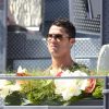 Cristiano Ronaldo lors du Masters 1000 de Madrid, le 7 mai 2015
