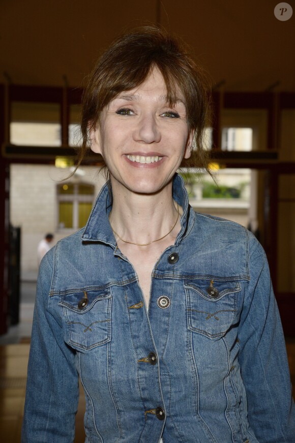 Virginie Lemoine - Générale de la pièce Open Space au théâtre de Paris le 11 mai 2015.