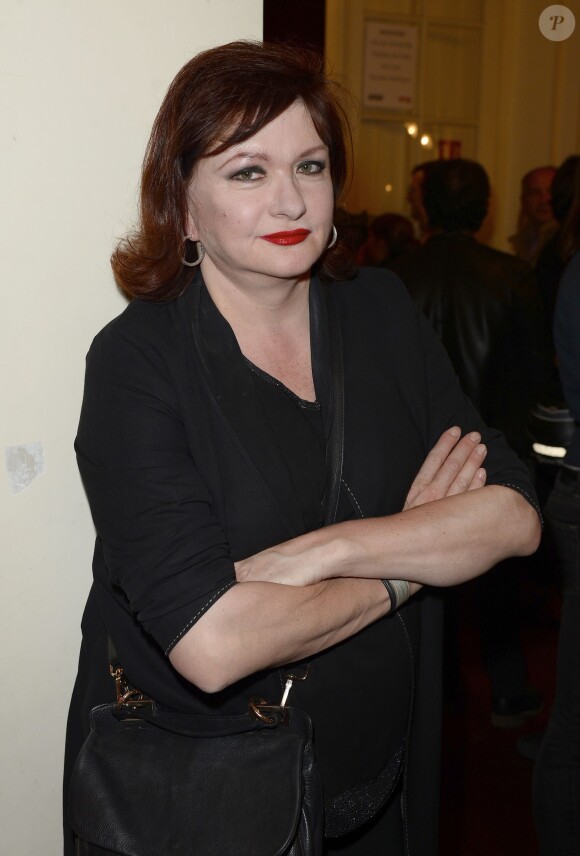 Catherine Jacob - Générale de la pièce Open Space au théâtre de Paris le 11 mai 2015.