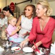 Duke Rancic, Giuliana Rancic, Sandra Lee à Culver City, Los Angeles, le 15 juillet 2014
