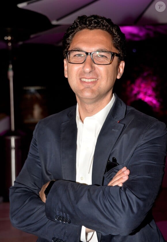 Exclusif - Maxime Saada (directeur général adjoint de Canal+ ) - Dîner de l'équipe du Grand Journal de Canal Plus à la suite Sandra and Co au 63 la Croisette, à l'occasion du 68e Festival international du film de Cannes. Le 12 mai 2015