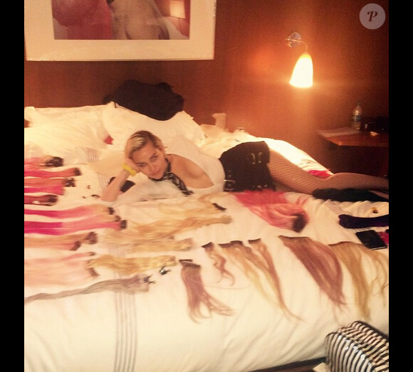 Miley Cyrus a ajouté une photo à son compte Instagram, le 12 mai 2015