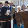 La reine Elizabeth II d'Angleterre et Camilla Parker Bowles au Royal Windsor Horse Show le 13 mai 2015