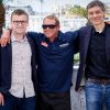 John McKenna, Chad McQueen et Gabriel Clarke - Photocall du film "Steve McQueen : The Man & Le Mans" lors du 68e Festival International du Film de Cannes le 16 mai 2015