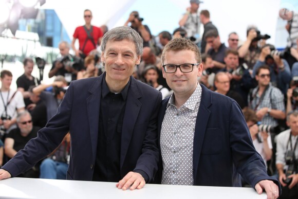 Gabriel Clarke et John McKenna - Photocall du film "Steve McQueen : The Man & Le Mans" lors du 68e Festival International du Film de Cannes le 16 mai 2015