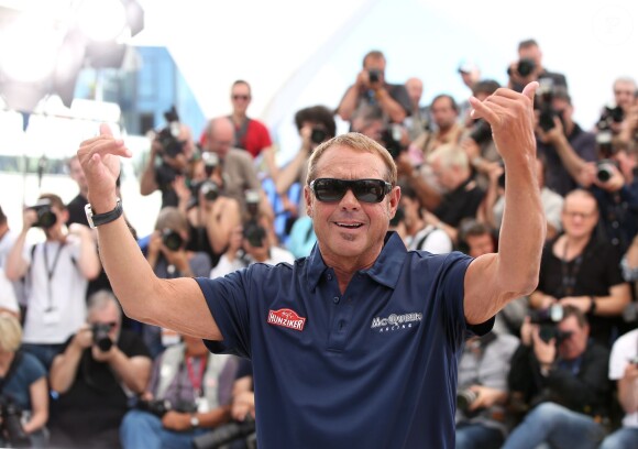 Chad McQueen (Le fils de Steve McQueen) - Photocall du film "Steve McQueen : The Man & Le Mans" lors du 68e Festival International du Film de Cannes le 16 mai 2015