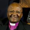 Desmond Tutu lors de la cérémonie de remise d'un prix pour la paix à La Haye, le 18 novembre 2014.
