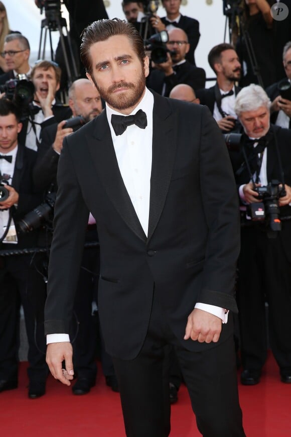 Jake Gyllenhaal - Montée des marches du film "Carol" lors du 68e Festival International du Film de Cannes, le 17 mai 2015.