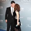 Alyssa Milano et son mari David Bugliari - Soiree "2014 Unicef Ball" a Beverly Hills, le 14 janvier 2014.  