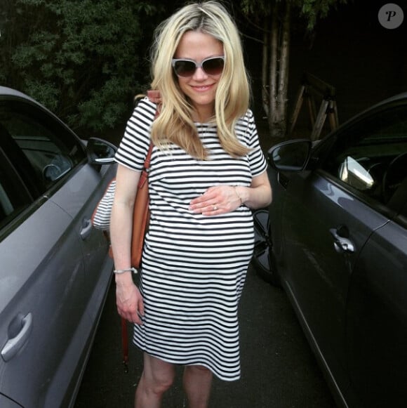 Claire Coffee a ajouté une photo à son compte Instagram, le 24 avril 2015