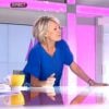 Jean-Pierre Coffe met Sophie Davant mal à l'aise dans C'est au programme, sur France 2, le 19 mai 2015