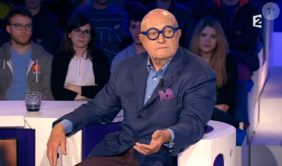 Jean-Pierre Coffe, invité dans On n'est pas couché sur France 2, le samedi 9 mai 2015.