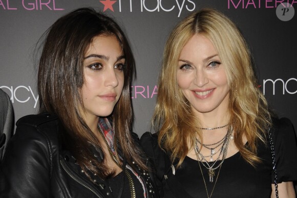 Madonna et Lourdes Leon à New York, le 22 septembre 2010.