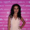Exclusif - Aïda Touihri pose lors d'une soirée à la suite Sandra and Co au 63 la Croisette à Cannes, le 19 mai 2015.