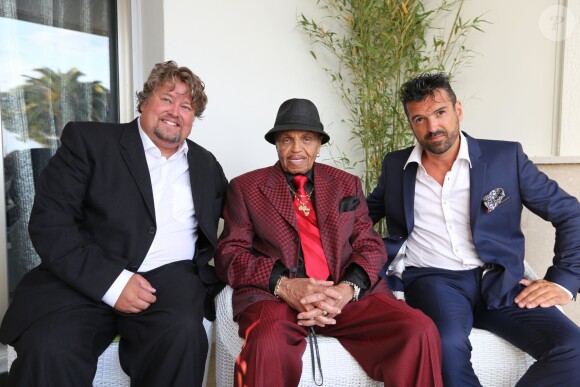 Joe Jackson, invité sur la terrasse Sandra and Co au 63 La Croisette lors du 68ème festival international du film de Cannes, le 19 mai 2015.