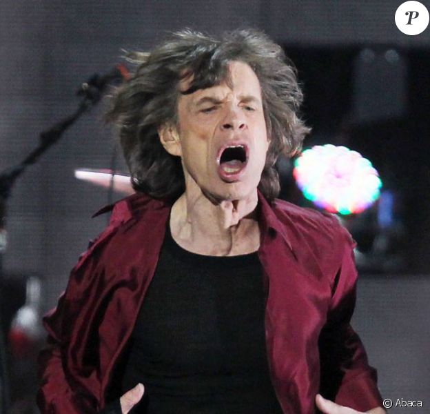 The Rolling Stones au Madison Square Garden &agrave; New York, le 12 d&eacute;cembre 2012.