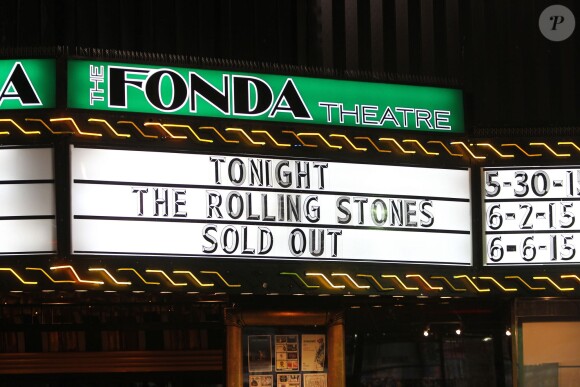 Concert surprise des Rolling Stones à Los Angeles, le 20 mai 2015
