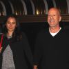 Bruce Willis et sa femme Emma à Los Angeles, le 20 mai 2015, au concert surprise des Rolling Stones.
