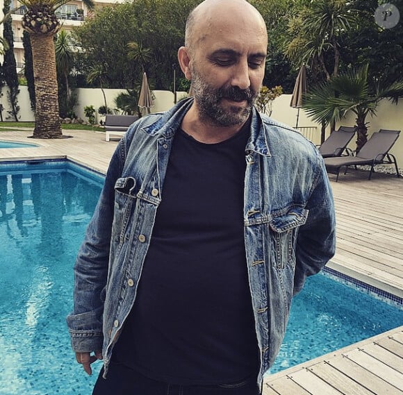 Gaspar Noé en interview au Clarion Suite à Cannes le 21 mai 2015.