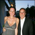 Patrice et Cendrine Dominguez lors des 60 ans d'Ilie Nastase &agrave; Paris, le 10 juin 2006 