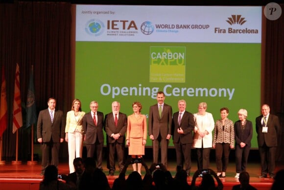 Le roi Felipe VI d'Espagne inaugurait le 26 mai 2015 à Barcelone l'exposition Carbon Expo 2015.