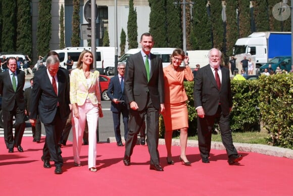 Le roi Felipe VI d'Espagne inaugurait le 26 mai 2015 à Barcelone l'exposition Carbon Expo 2015.