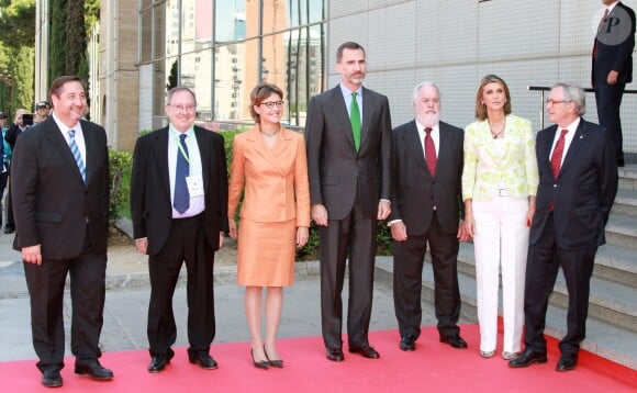 Le roi Felipe VI d'Espagne inaugurait le 26 mai 2015 à Barcelone l'exposition Carbon Expo 2015.