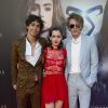 Lily Collins, Jamie Campbell Bower et Robert Sheehan - Premiere du film "The Mortal Instruments: City of Bones" a Madrid, le 22 aout 2013. Actors attend the premiere of movie "The Mortal Instruments" in Madrid, Thursday 22 of August, 201322/08/2013 - Madrid