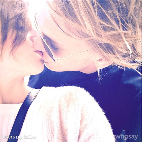 Lily Collins s'est remise avec son ex-petit ami Jamie Campbell Bower, sur Instagram le 27 mai 2015