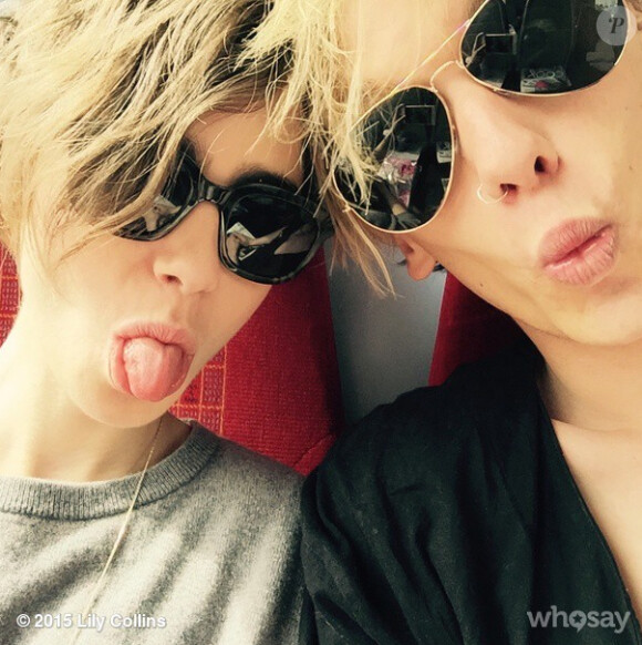 Lily Collins s'est remise avec son ex-petit ami Jamie Campbell Bower, sur Instagram le 24 mai 2015