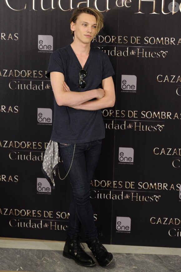 Jamie Campbell Bower - Photocall du film "The Mortal Instruments: City of Bones" a Madrid, le 22 aout 2013