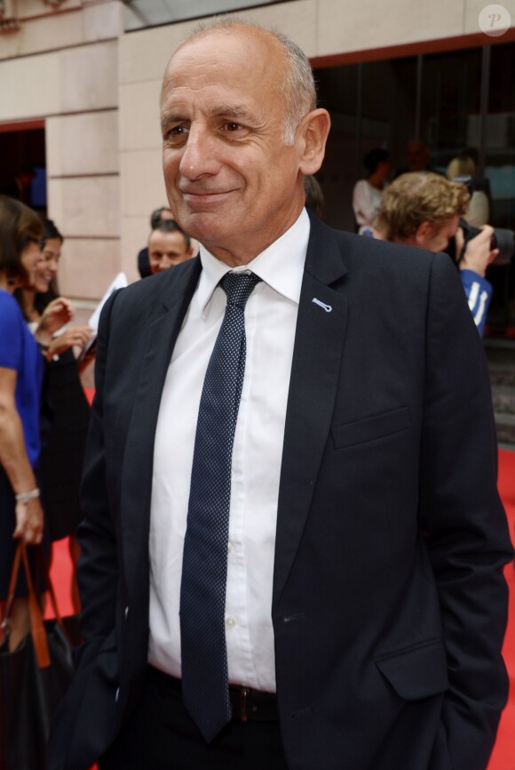 Jean-Michel Aphatie à la conférence de rentrée de RTL à Paris, le 4 septembre 2014
