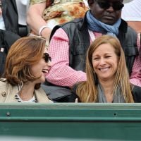 Elsa Zylberstein et Anne Gravoin complices : Duo de charme à Roland-Garros