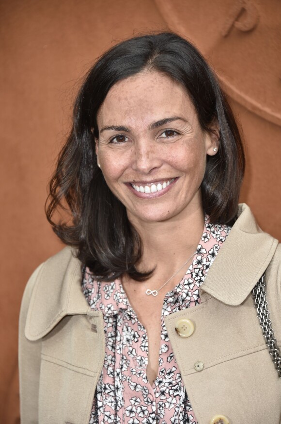Inés Sastre lors des Internationaux de France à Roland-Garros à Paris le 28 mai 2015 à Paris