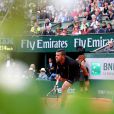  Jo-Wilfried Tsonga &agrave; Roland-Garros &agrave; Paris, le 31 mai 2015.&nbsp; 