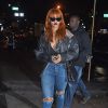 Rihanna quitte le Griffin à New york, le 2 juin 2015.