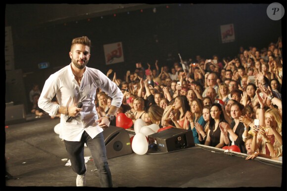 Exclusif - Kendji Girac en concert à l'Olympia le 14 mai 2015.