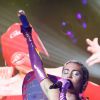 Miley Cyrus en concert lors de la soirée Adult Swim Upfront After Party au Terminal 5 à New York le 13 mai 2015