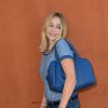 Emmanuelle Beart au tournoi de tennis de Roland-Garros à Paris, le 6 juin 2015.