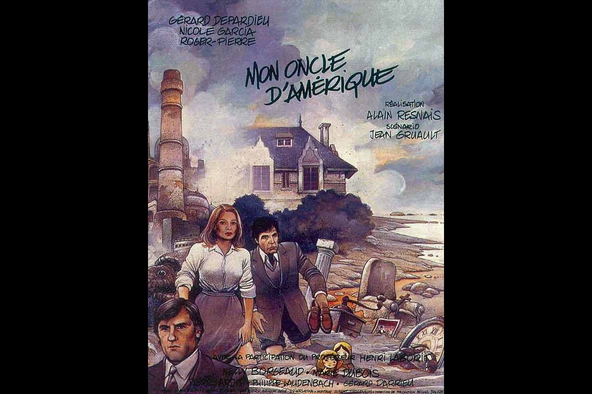 Photo Affiche du film Mon Oncle d'Amérique d'Alain Resnais Purepeople Photo Affiche du film Mon Oncle d'Amérique d'Alain Resnais Purepeople