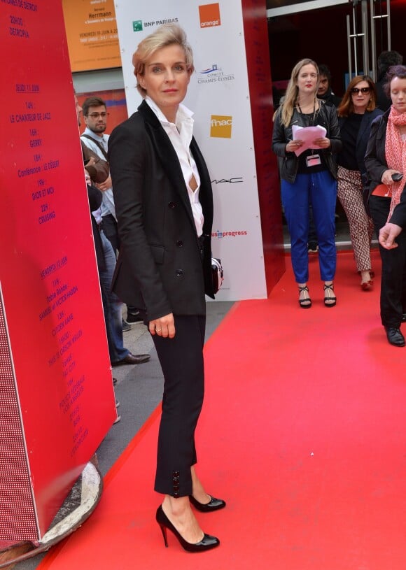 Exclusif - Mélita Toscan du Plantier - Ouverture du 4e Champs Elysées Film Festival à Paris le 9 juin 2015.