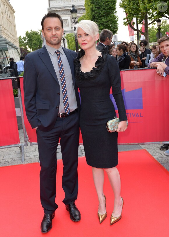 Exclusif - Brent Emery (producteur) et Gren Wells (réalisatrice) - Ouverture du 4e Champs Elysées Film Festival à Paris le 9 juin 2015.