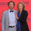 Bruno Debrandt et sa femme Marie Kremer - Ouverture du 4e Champs Elysées Film Festival à Paris le 9 juin 2015.