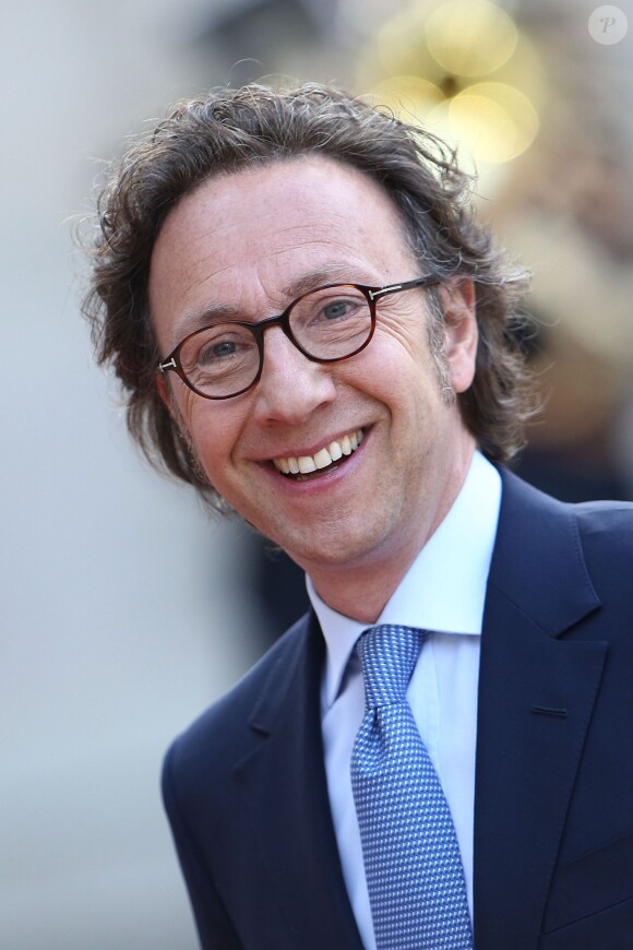 Stéphane Bern au Palais de l'Elysée à Paris le 2 juin 2015.