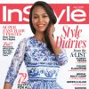 Zoe Saldana en couverture du numéro de juillet du magazine InStyle.