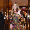 Lindsay Lohan assiste à une soirée au magasin Louis Vuitton sur Bond Street, célébrant le début de la Fashion Week masculine (les London Collection Men). Londres, le 10 juin 2015.