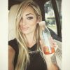 Emilie Nef Naf fait une cure detox. Juin 2015.